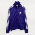 adidas　アディダス　トラックジャケット/ジャージ　トレフォイルロゴ　青　ブルー　Mサイズ