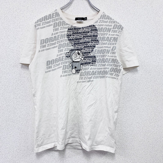 bossini　ドラえもん　半袖プリントTシャツ　キャラクターT　白　ホワイト　Ｍサイズ