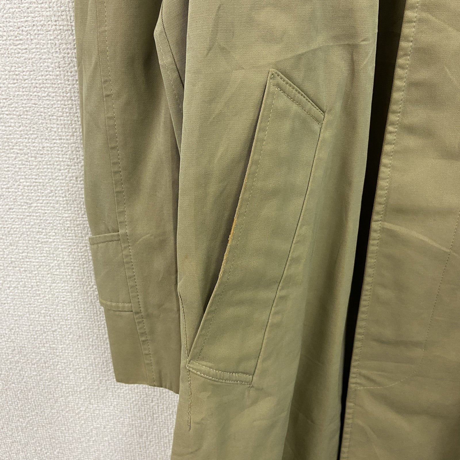 Aquascutum　アクアスキュータム　トレンチコート　比翼仕立て　ベージュ