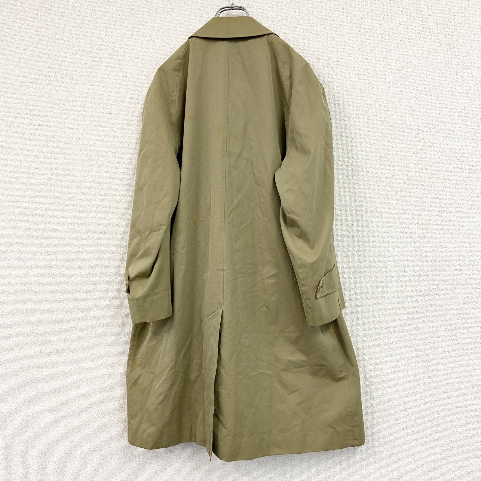 Aquascutum　アクアスキュータム　トレンチコート　比翼仕立て　ベージュ