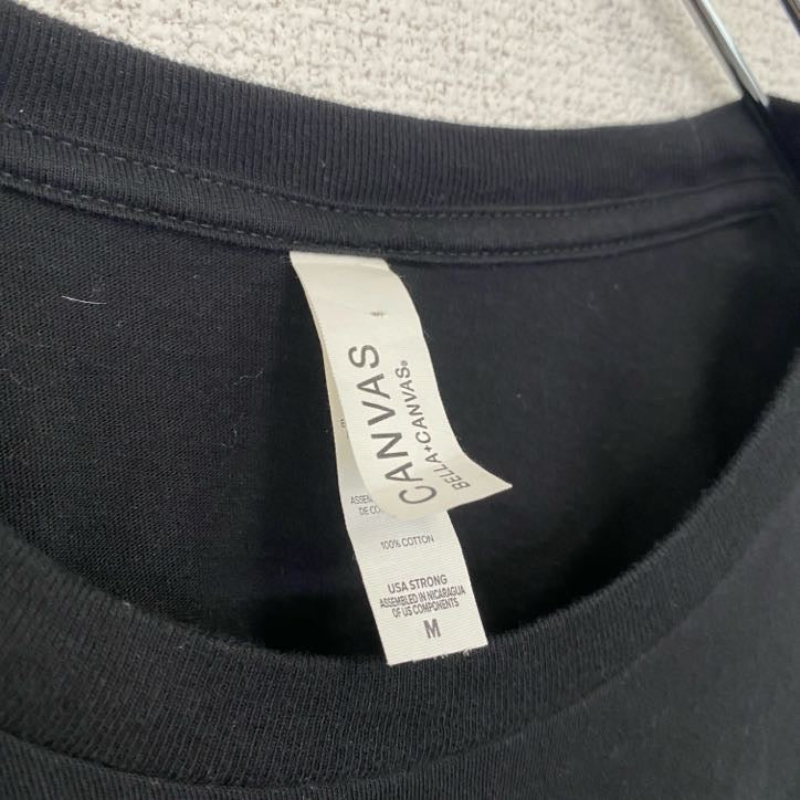 古着 used　CANVAS　GARTH BROOKS　半袖スタジアムツアーTシャツ　SALT LAKE CITY　黒　Mサイズ