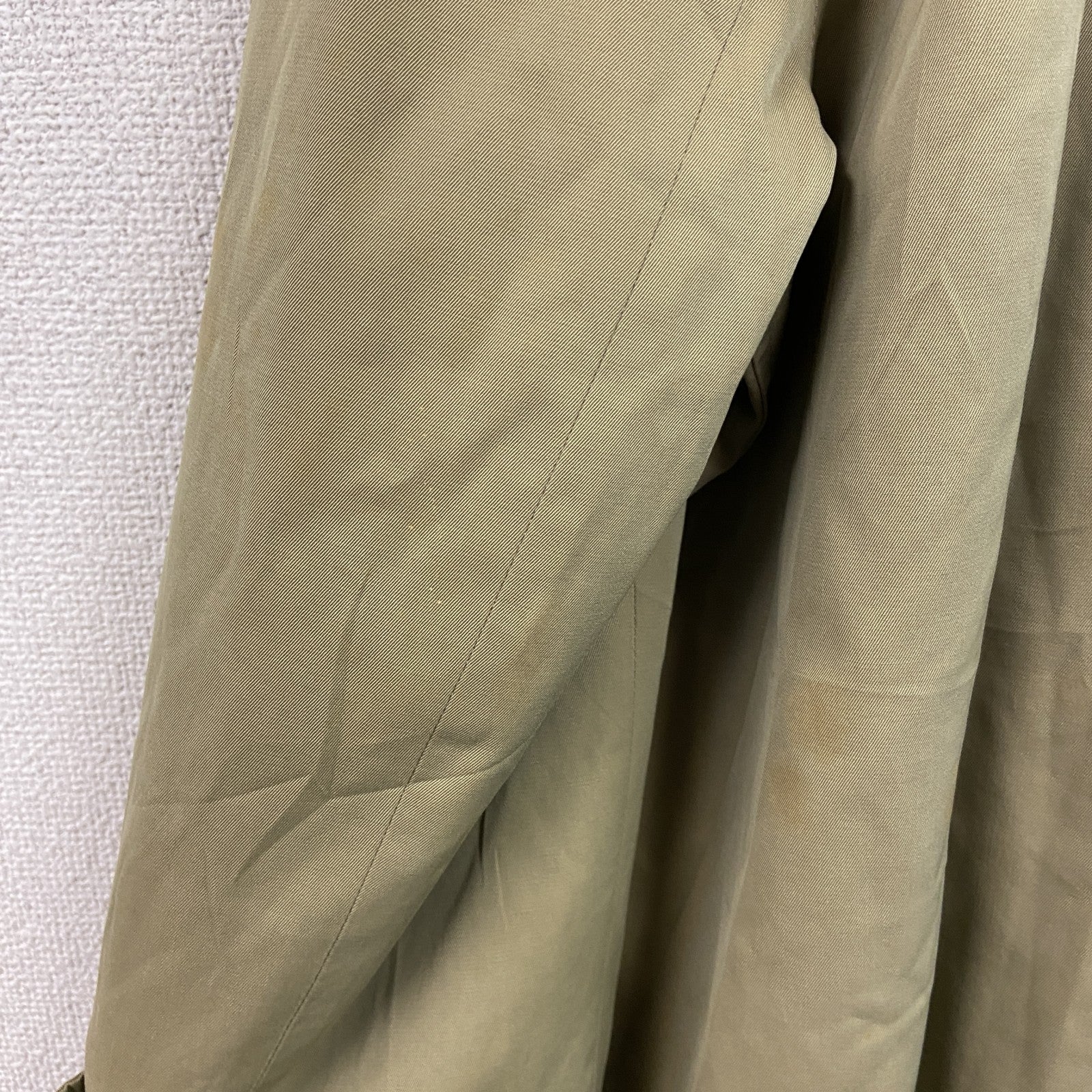Aquascutum　アクアスキュータム　トレンチコート　比翼仕立て　ベージュ
