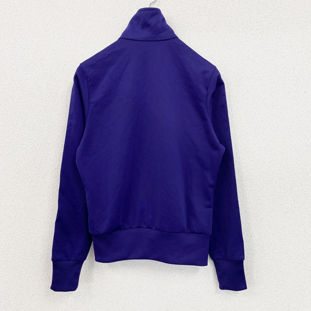 adidas　アディダス　トラックジャケット/ジャージ　トレフォイルロゴ　青　ブルー　Mサイズ