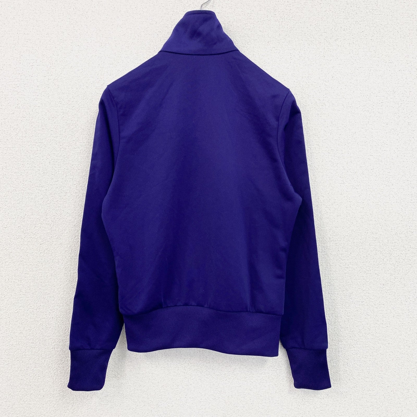 adidas　アディダス　トラックジャケット/ジャージ　トレフォイルロゴ　青　ブルー　Mサイズ