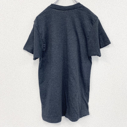 古着 used　半袖音楽プリントTシャツ　ニルヴァーナ　グランジ　バンド　ダークグレー　レトロデザイン　クルーネック　Lサイズ