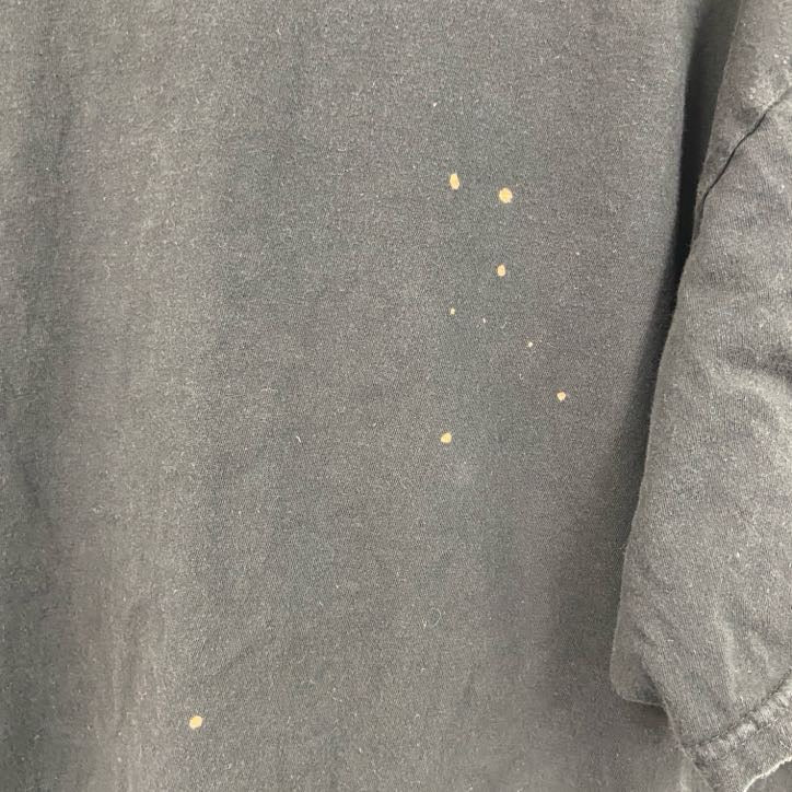 古着 used　半袖アニメプリントTシャツ　僕のヒーローアカデミア　黒　ブラック　コットン100％　クルーネック　Lサイズ