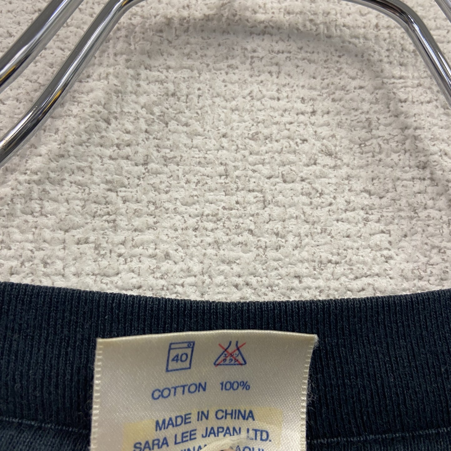 Hanes　ヘインズ　半袖プリントTシャツ　シングルステッチ　黒　ブラック　Lサイズ