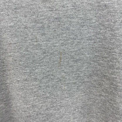 古着 used　半袖プリントTシャツ　チャンピオン　カレッジ　灰色　ライトグレー　レトロデザイン　クルーネック　XLサイズ