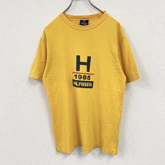 TOMMY HILFIGER　トミーヒルフィガー　半袖プリントTシャツ　黄色　イエロー　XSサイズ