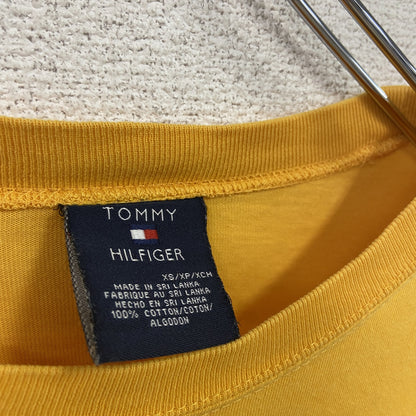 TOMMY HILFIGER　トミーヒルフィガー　半袖プリントTシャツ　黄色　イエロー　XSサイズ