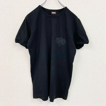 古着 used　半袖プリントTシャツ　DESPERADOS　黒　ブラック　クルーネック　レトロデザイン　Lサイズ