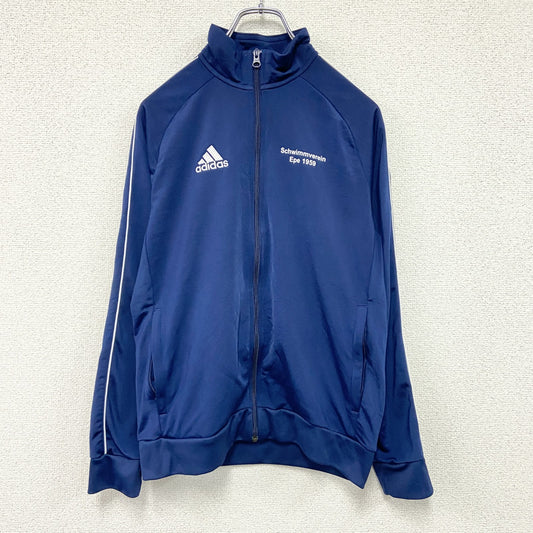 adidas　アディダス　トラックジャケット/ジャージ　紺　ネイビー　Lサイズ