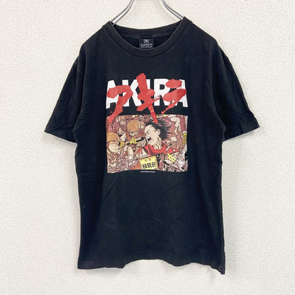 KRAFTBKK　半袖アニメプリントTシャツ　AKIRA　アキラ　週刊ヤングマガジン　黒　ブラック　Lサイズ