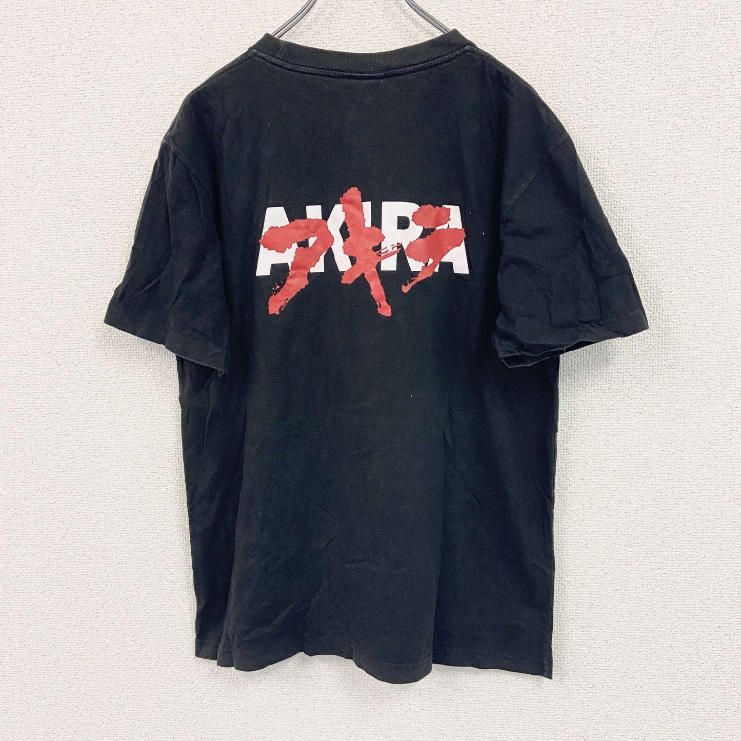 KRAFTBKK　半袖アニメプリントTシャツ　AKIRA　アキラ　週刊ヤングマガジン　黒　ブラック　Lサイズ