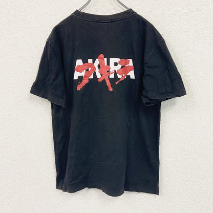 KRAFTBKK　半袖アニメプリントTシャツ　AKIRA　アキラ　週刊ヤングマガジン　黒　ブラック　Lサイズ