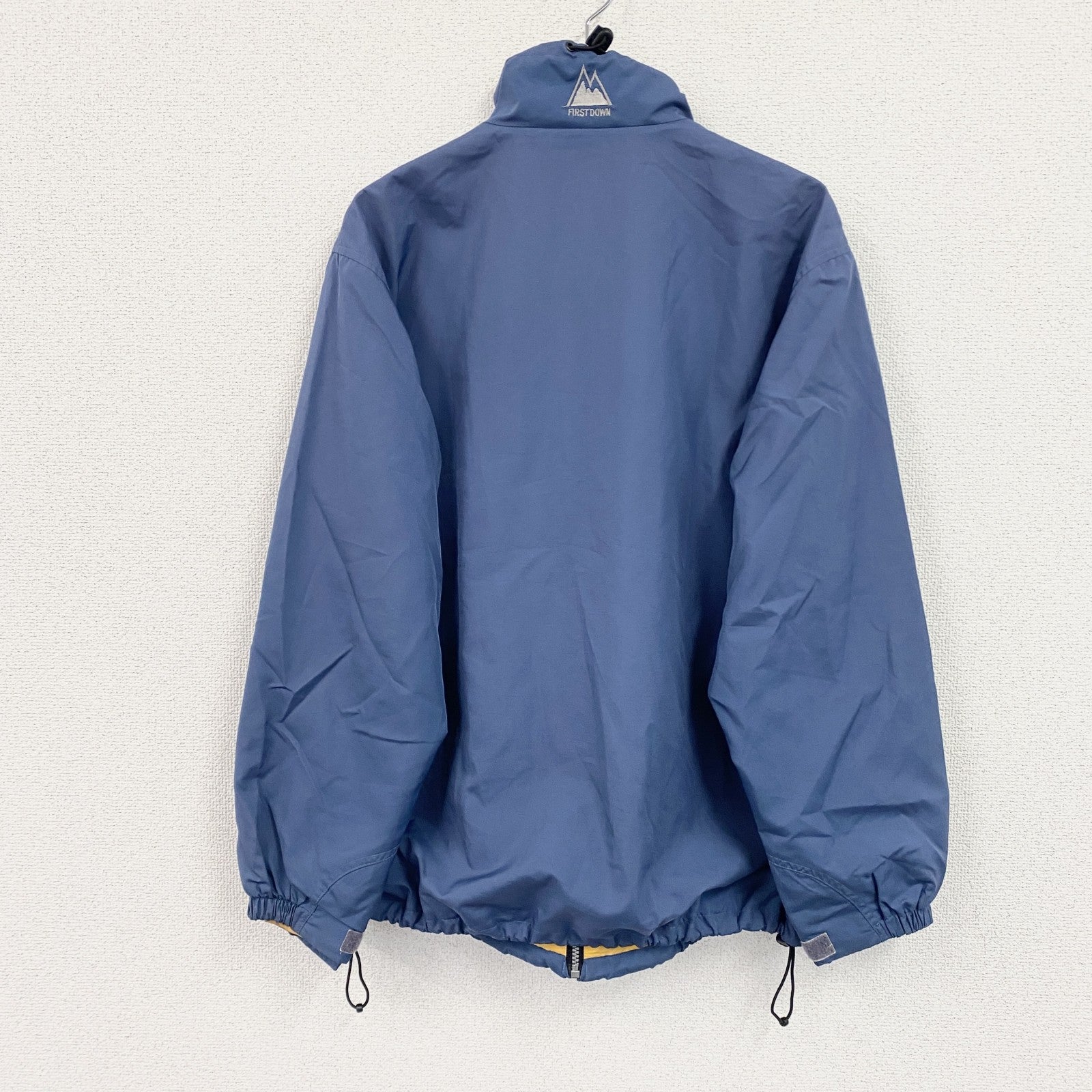 FIRST DOWN　フィッシングジャケット　青　ブルー　Lサイズ