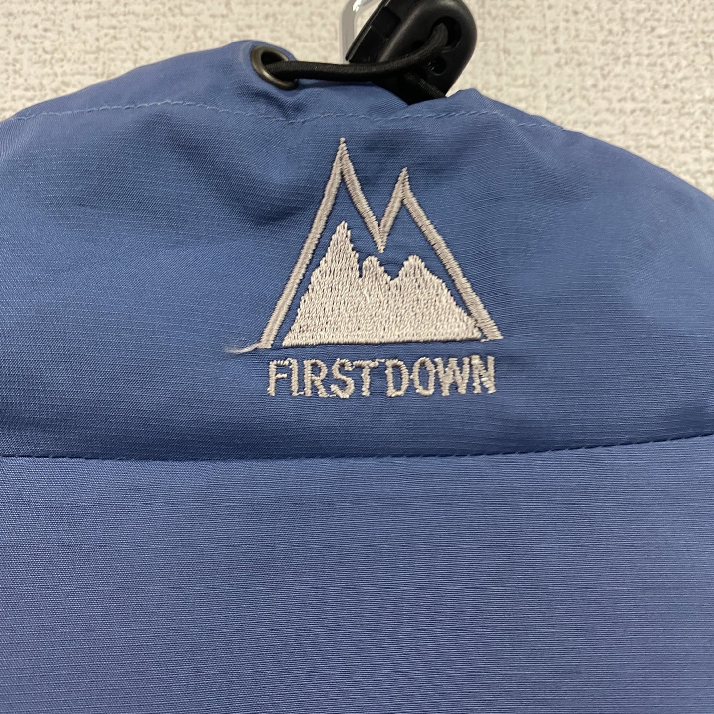 FIRST DOWN　フィッシングジャケット　青　ブルー　Lサイズ