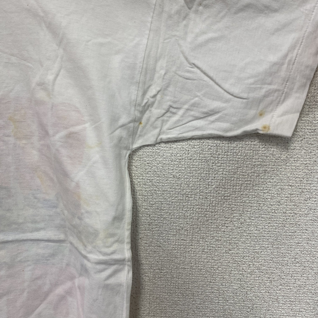 ～90s　半袖プリントTシャツ　シングルステッチ　サーファーズパラダイス　ヴィンテージ　白　ホワイト　