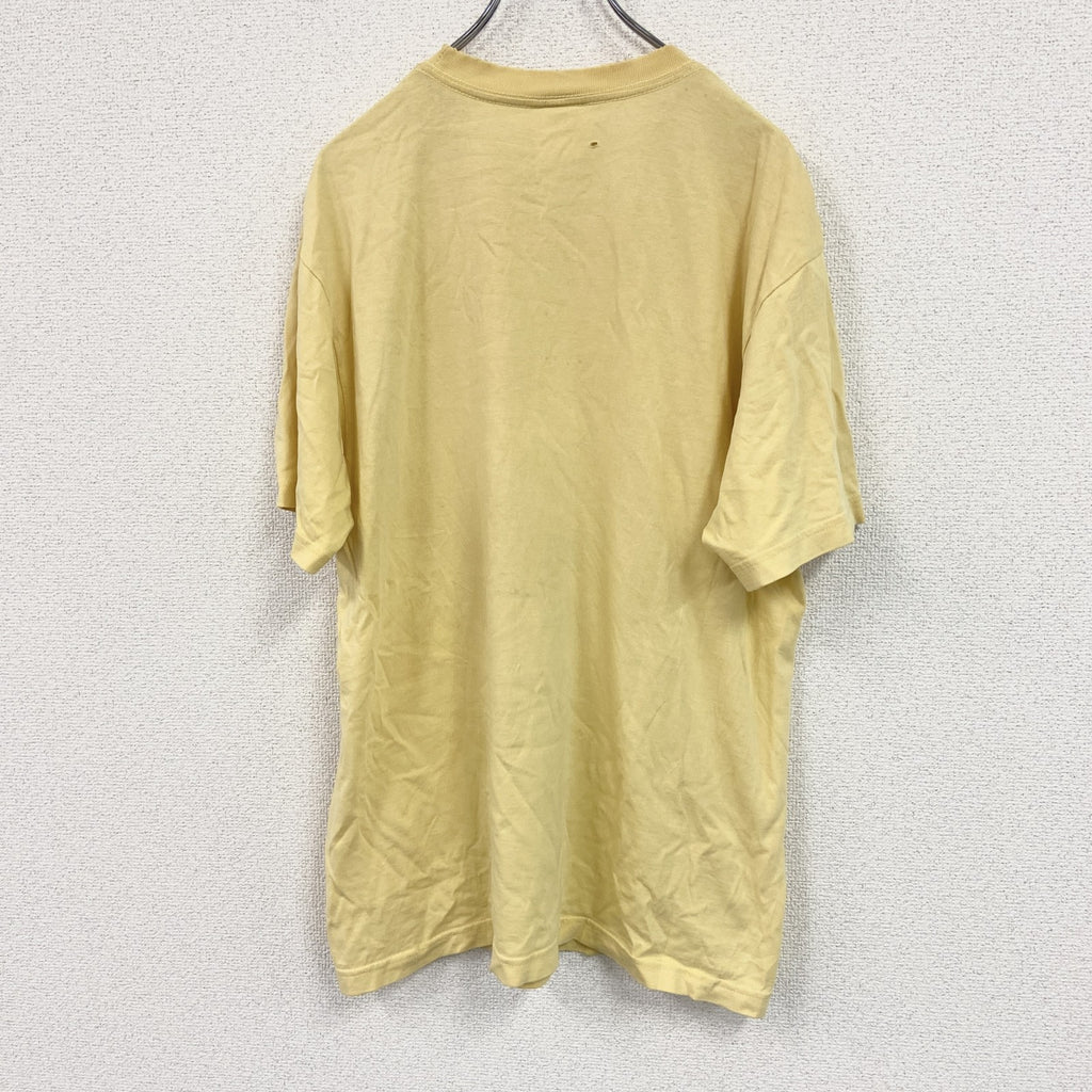 United Athle　ユナイテッドアスレ　半袖プリントTシャツ　黄色　イエロー　Lサイズ　