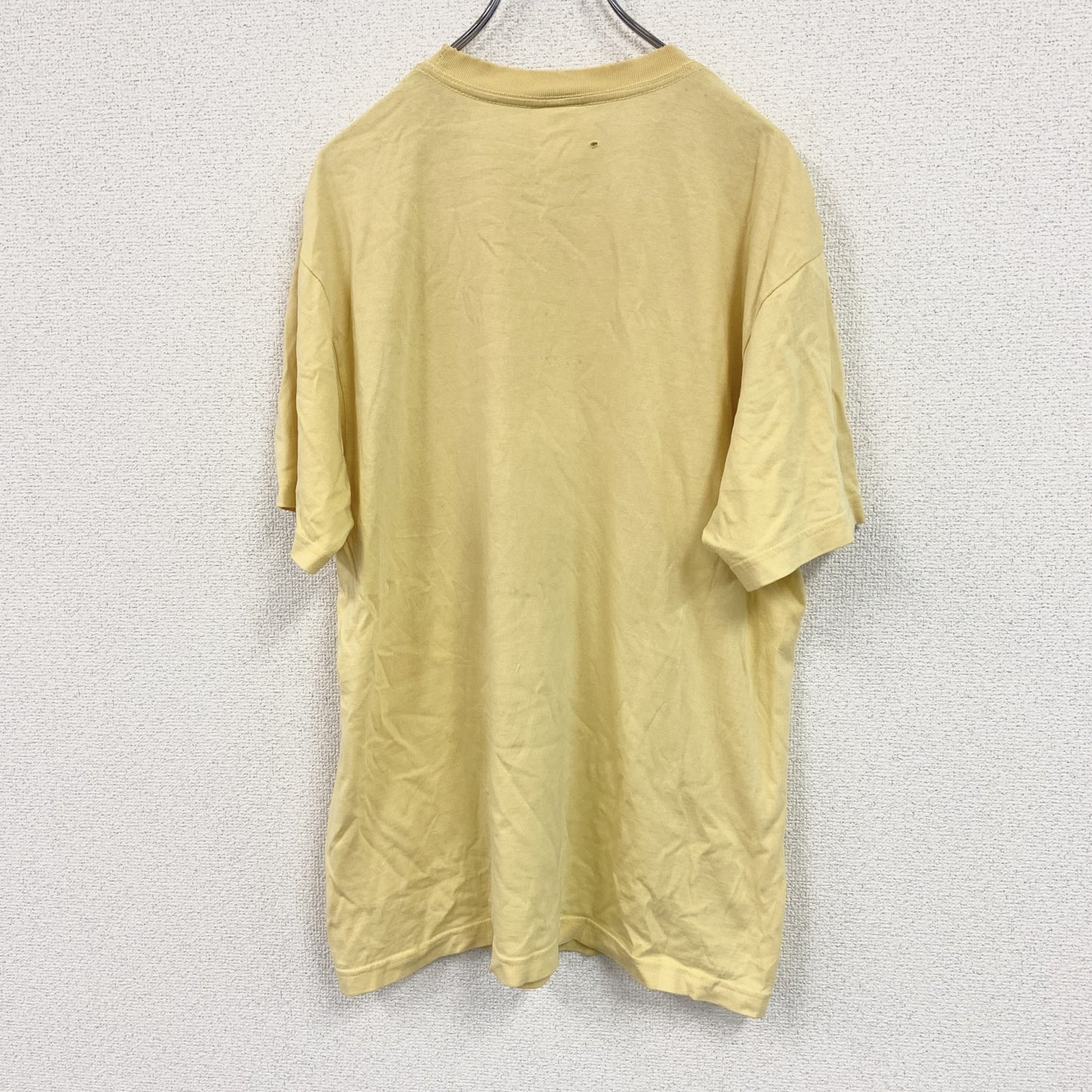 United Athle　ユナイテッドアスレ　半袖プリントTシャツ　黄色　イエロー　Lサイズ　