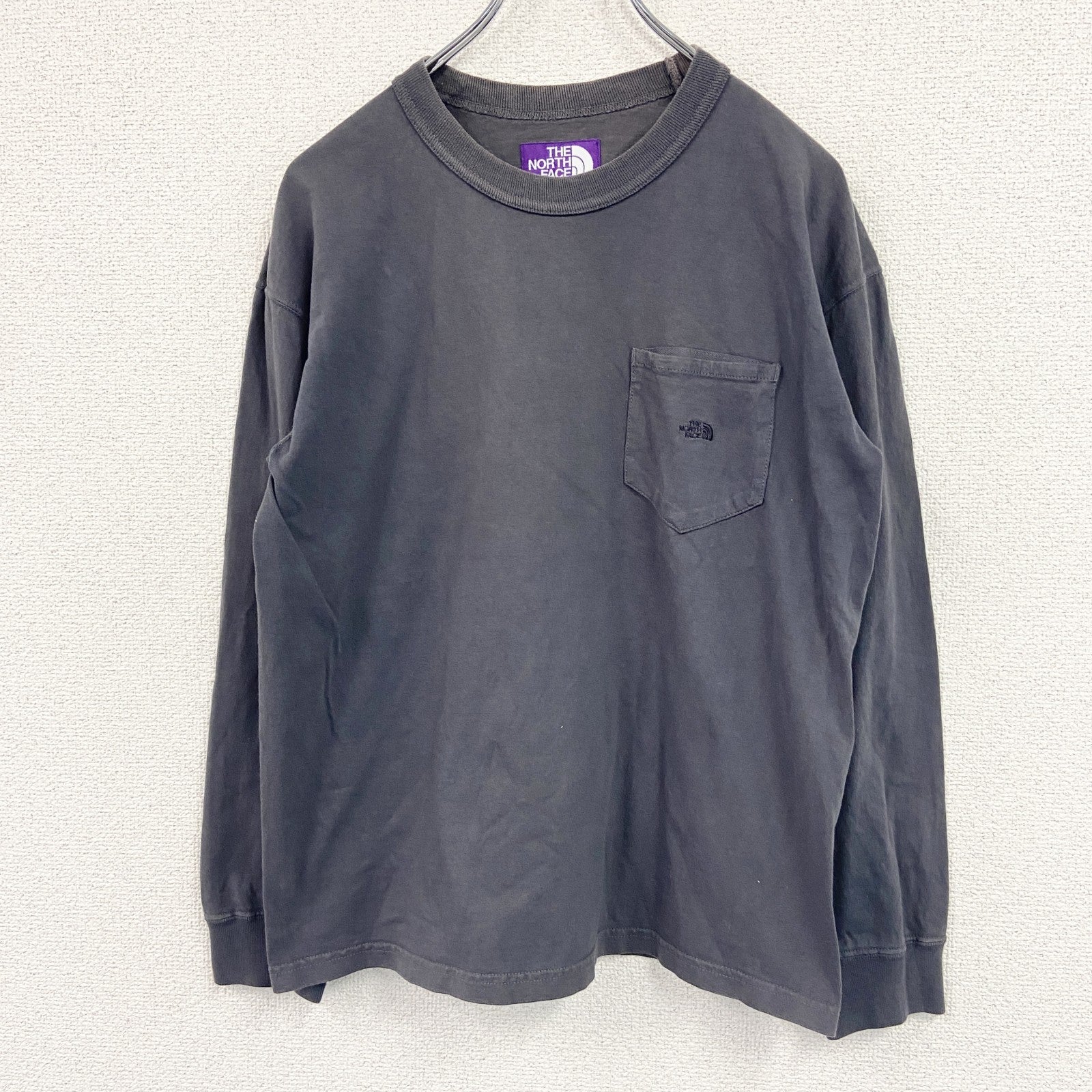 THE NORTH FACE　ザ・ノースフェイス　長袖Tシャツ/ロンT　黒　ブラック　WSサイズ