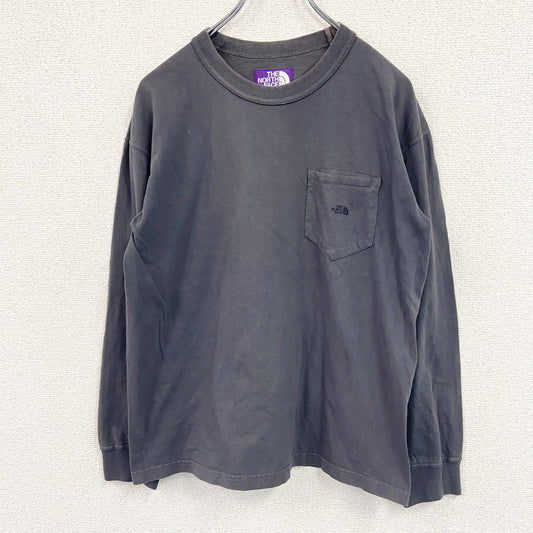 THE NORTH FACE　ザ・ノースフェイス　長袖Tシャツ/ロンT　黒　ブラック　WSサイズ