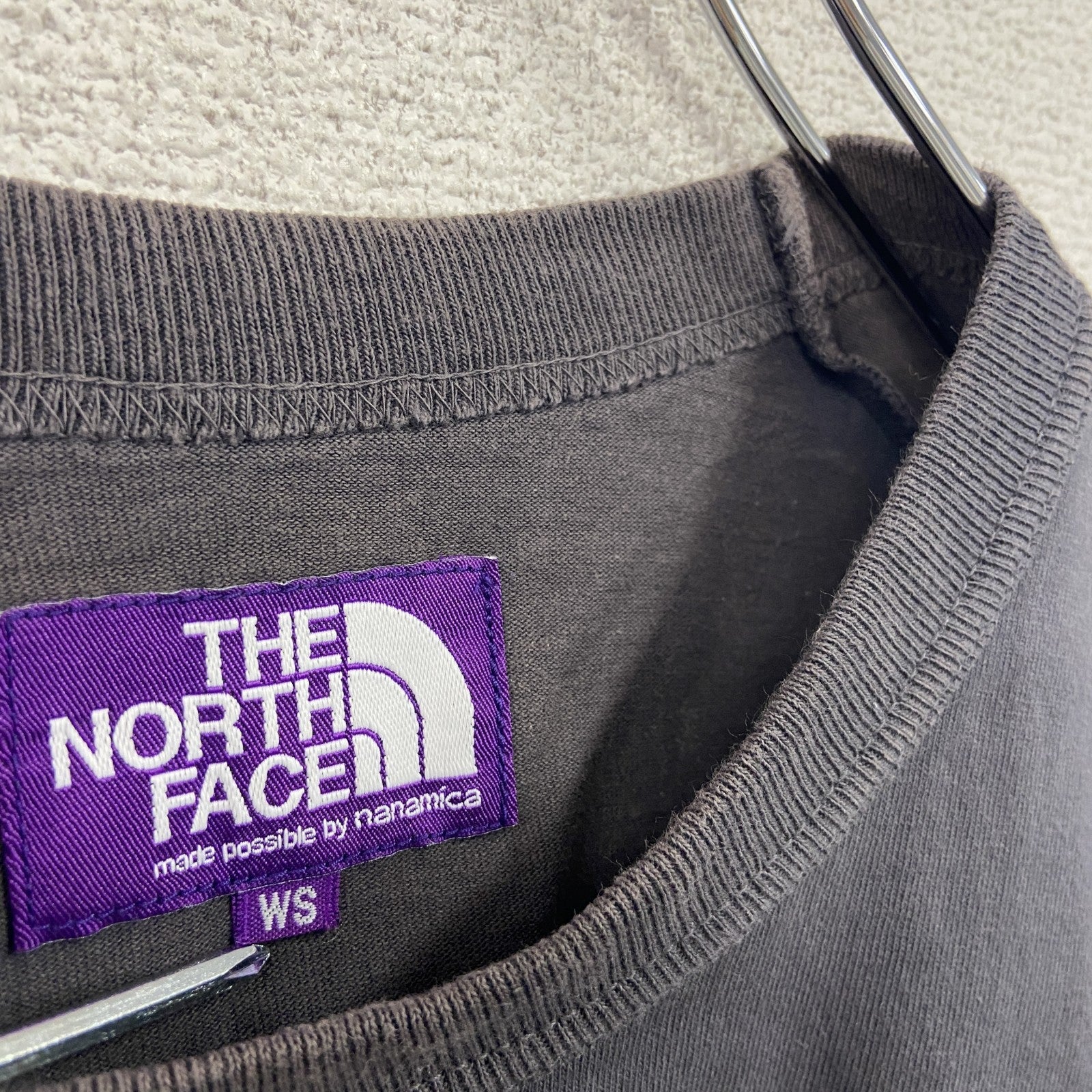 THE NORTH FACE　ザ・ノースフェイス　長袖Tシャツ/ロンT　黒　ブラック　WSサイズ
