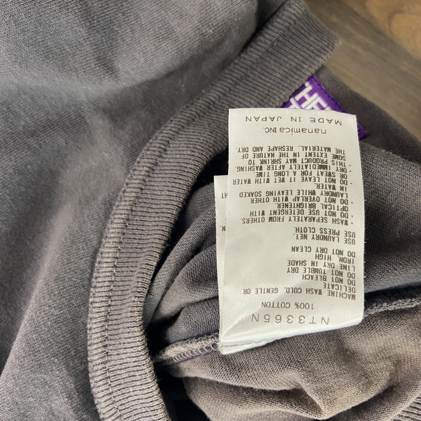 THE NORTH FACE　ザ・ノースフェイス　長袖Tシャツ/ロンT　黒　ブラック　WSサイズ