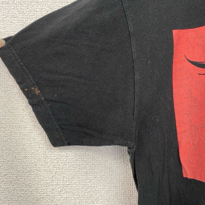 古着 used　僕のヒーローアカデミア　半袖オリジナルアニメプリントTシャツ　クルーネック　トガヒミコ　黒　ブラック　Mサイズ