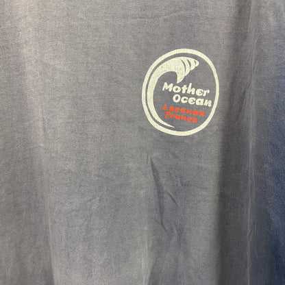 Arvor Maree　半袖プリントTシャツ　紺　ネイビー