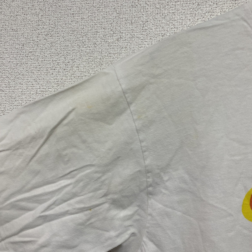 ～90s　crazy shirt　クレイジーシャツ　半袖プリントスーベニアTシャツ　シングルステッチ　白　ホワイト　Mサイズ