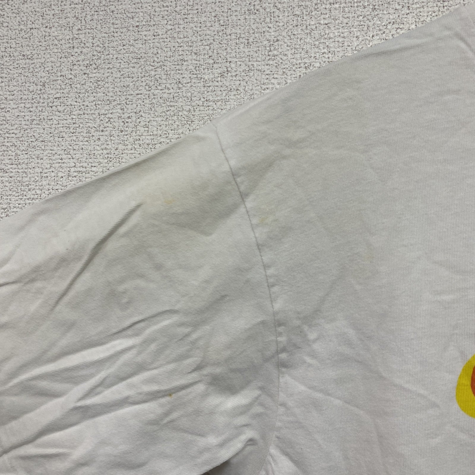 ～90s　crazy shirt　クレイジーシャツ　半袖プリントスーベニアTシャツ　シングルステッチ　白　ホワイト　Mサイズ