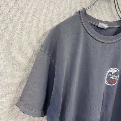 Arvor Maree　半袖プリントTシャツ　紺　ネイビー