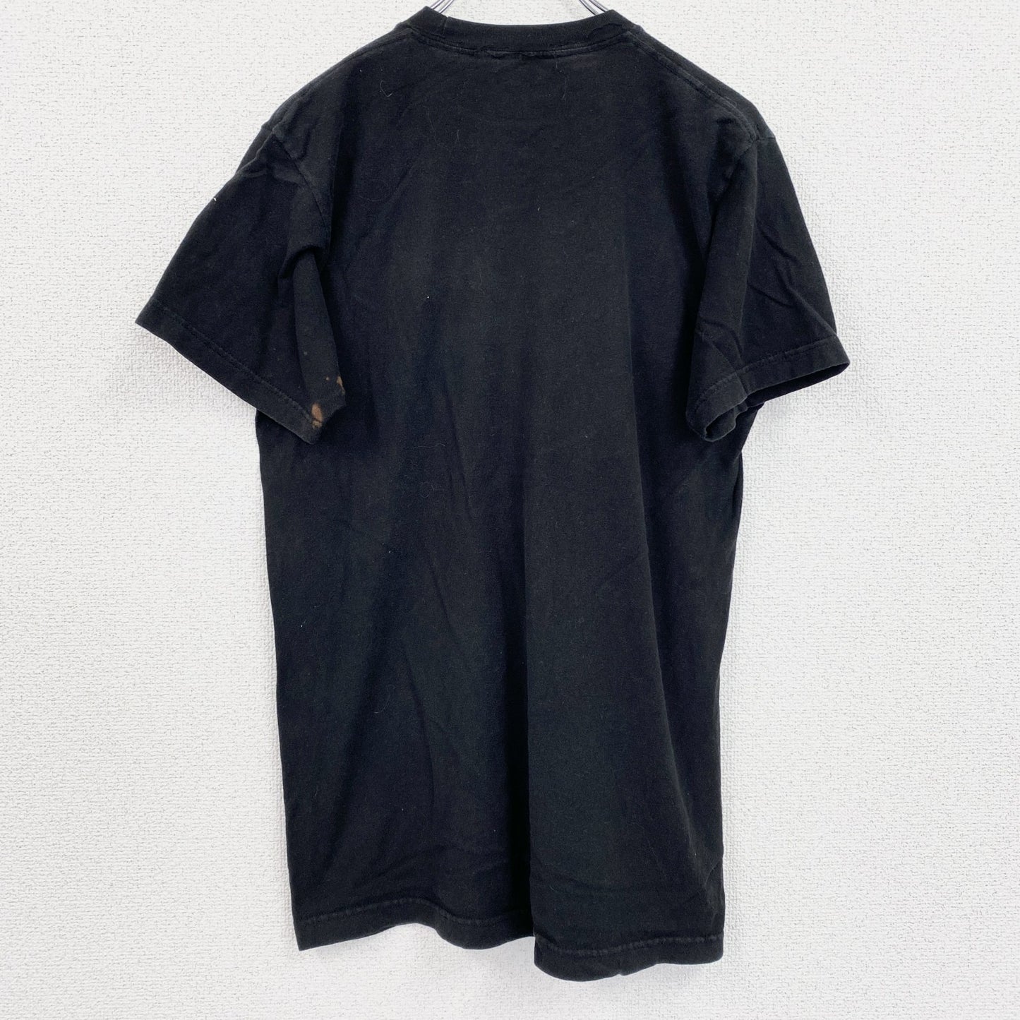 古着 used　僕のヒーローアカデミア　半袖オリジナルアニメプリントTシャツ　クルーネック　トガヒミコ　黒　ブラック　Mサイズ