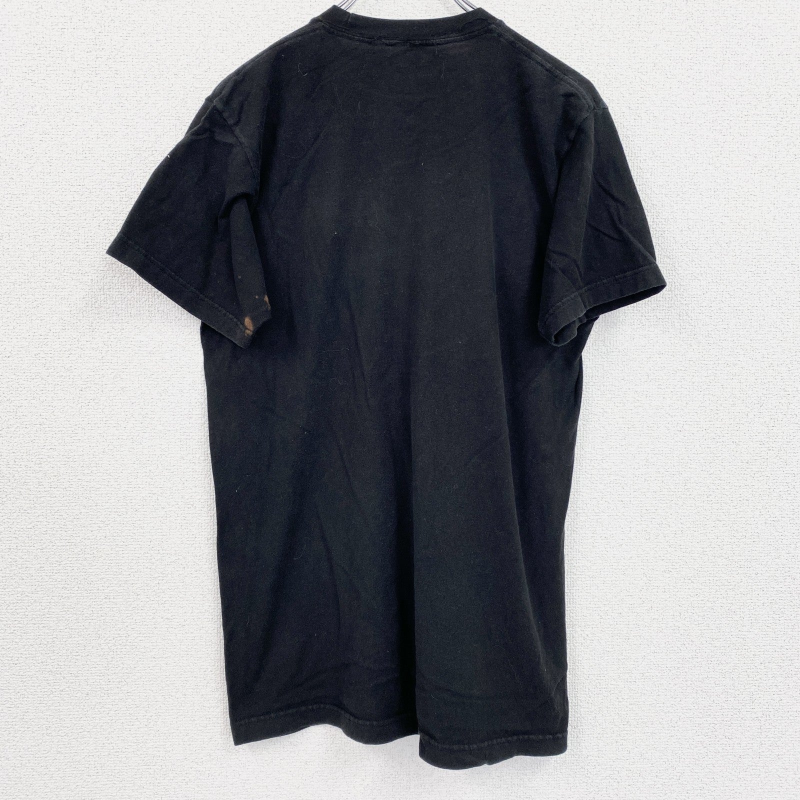 古着 used　僕のヒーローアカデミア　半袖オリジナルアニメプリントTシャツ　クルーネック　トガヒミコ　黒　ブラック　Mサイズ