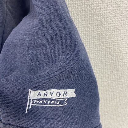 Arvor Maree　半袖プリントTシャツ　紺　ネイビー
