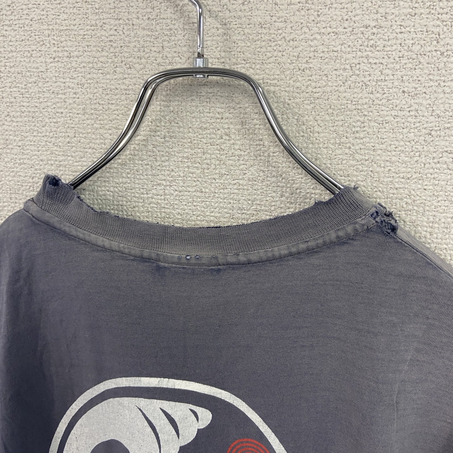 Arvor Maree　半袖プリントTシャツ　紺　ネイビー