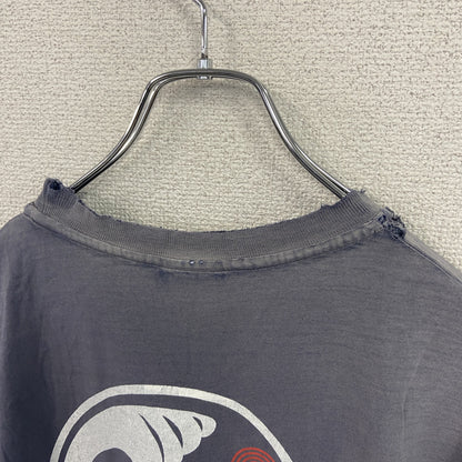 Arvor Maree　半袖プリントTシャツ　紺　ネイビー