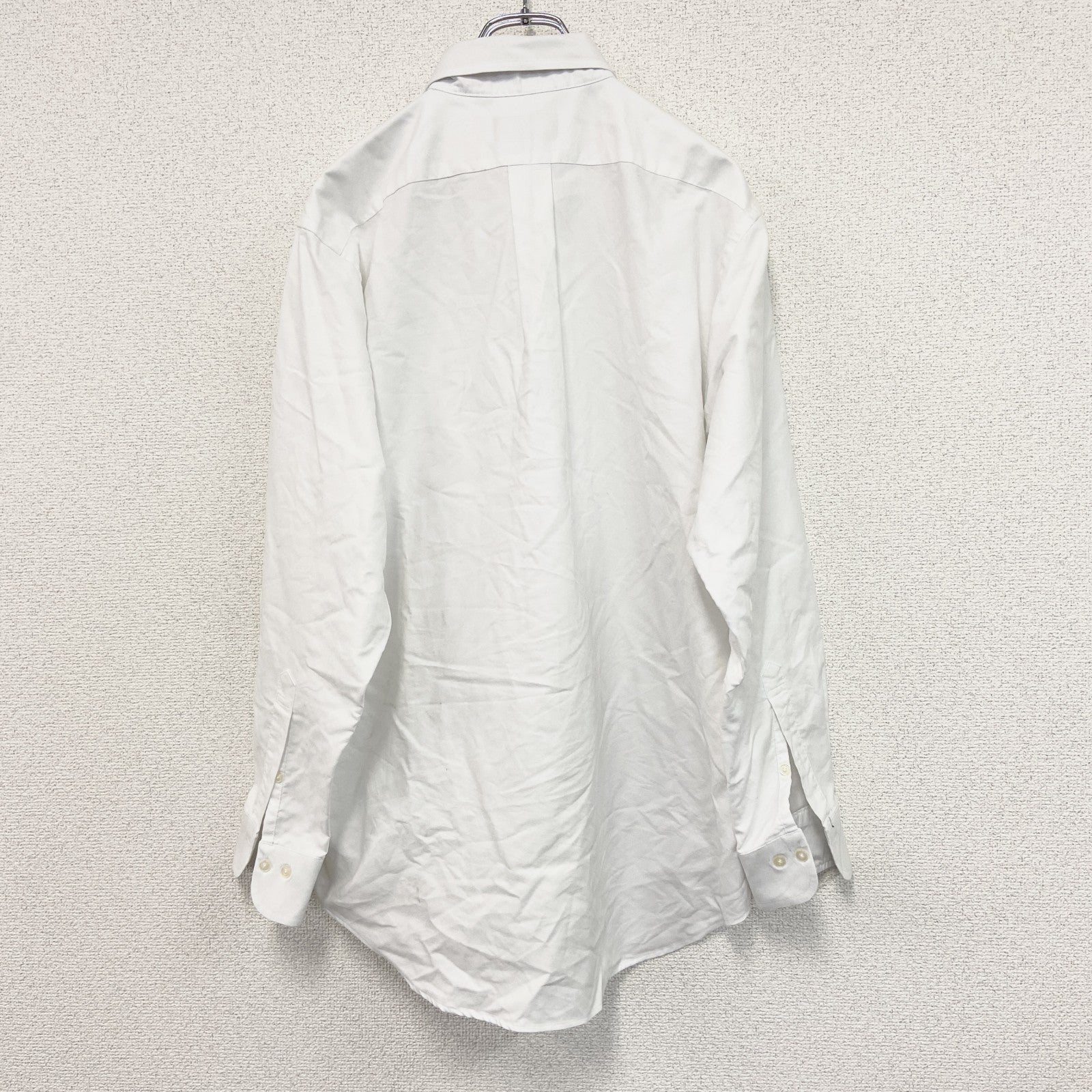 CHAPS　チャップス　長袖ボタンダウンシャツ　白　ホワイト　42-84サイズ