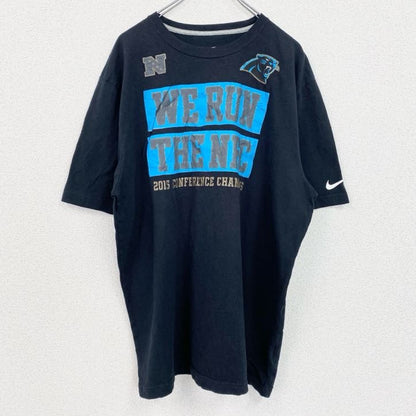 古着 used　アバター 伝説の少年アン　半袖オリジナルアニメプリントTシャツ　キャラクター　クルーネック　レトロデザイン　黒　ブラック