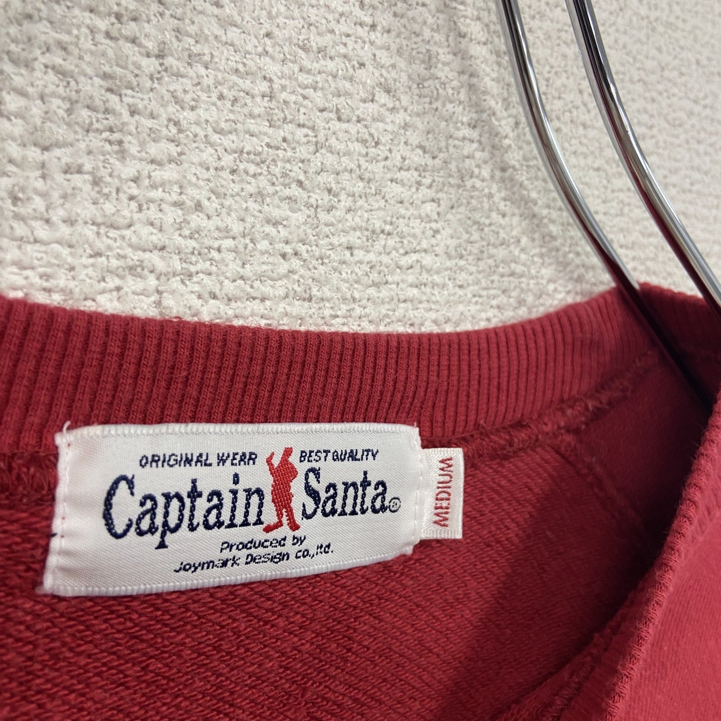 Captain Santa　キャプテン サンタ　スウェット/トレーナー　赤　レッド　Mサイズ
