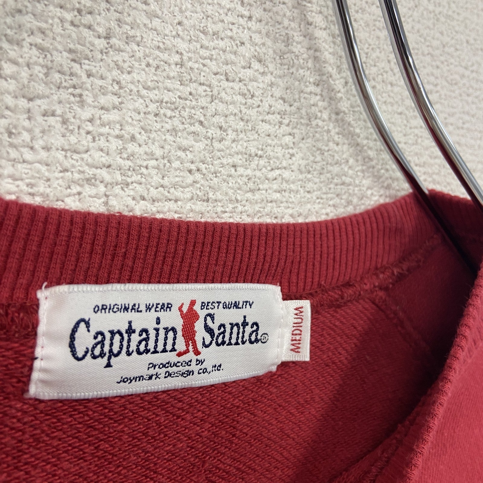 Captain Santa　キャプテン サンタ　スウェット/トレーナー　赤　レッド　Mサイズ