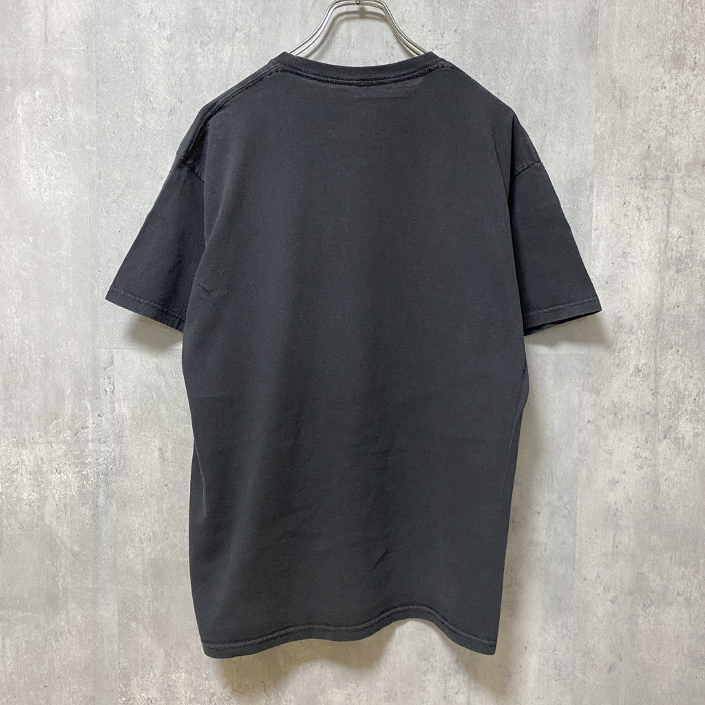 古着 used　Dr.Swag　ドクタースワッグ　半袖プリントTシャツ　クルーネック　黒　ブラック　春夏服　Lサイズ