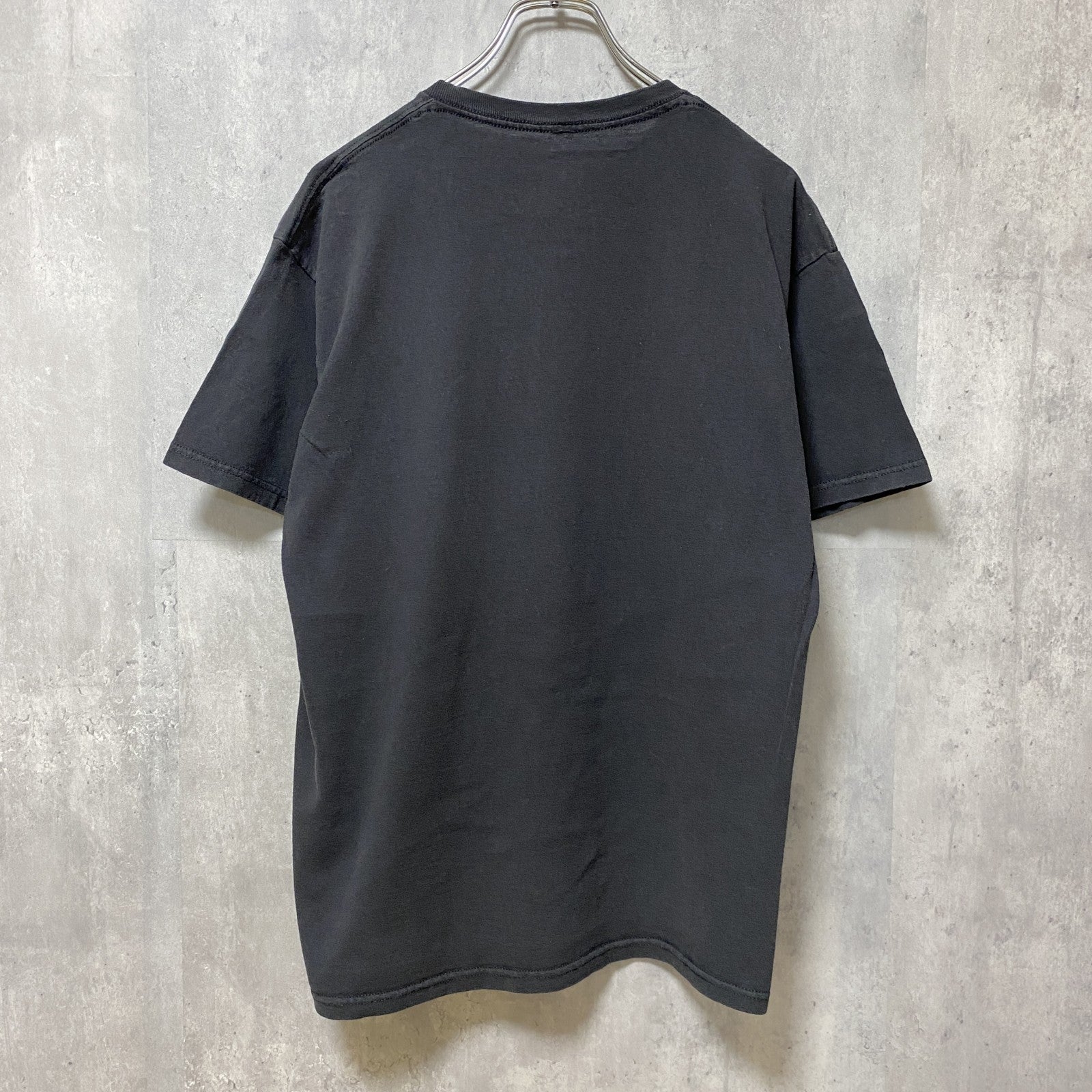 古着 used　Dr.Swag　ドクタースワッグ　半袖プリントTシャツ　クルーネック　黒　ブラック　春夏服　Lサイズ