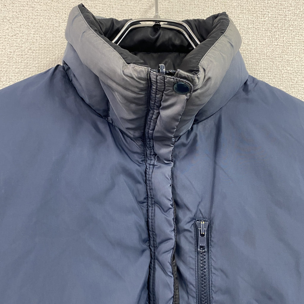 Mont-bell　モンベル　リバーシブルダウンジャケット　ダウン90％　紺　ネイビー　黒　ブラック　Mサイズ
