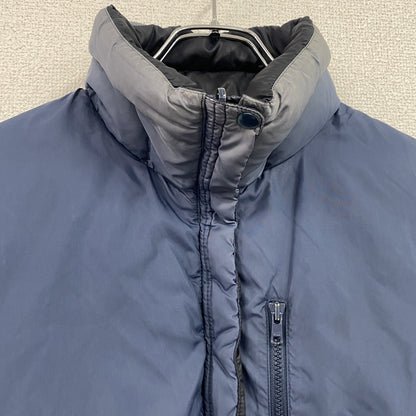 Mont-bell　モンベル　リバーシブルダウンジャケット　ダウン90％　紺　ネイビー　黒　ブラック　Mサイズ