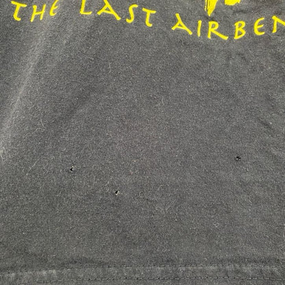 古着 used　アバター 伝説の少年アン　AVATAR　半袖アニメプリントTシャツ　レトロ　クルーネック　黒　ブラック　Mサイズ