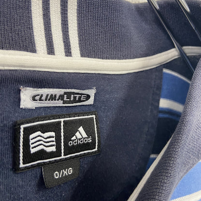 adidas　アディダス　ラガーシャツ　ボーダー柄　マルチカラー　XGサイズ