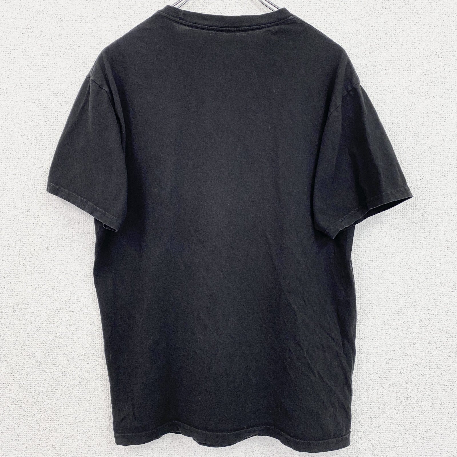 古着 used　アバター 伝説の少年アン　AVATAR　半袖アニメプリントTシャツ　レトロ　クルーネック　黒　ブラック　Mサイズ