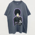 古着 used　フルーツオブザルーム　半袖フォトプリントTシャツ　ロックT　クルーネック　グレー　レトロデザイン　Lサイズ